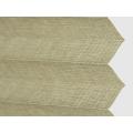 Home window decoration pearlized pleated blinds fabric