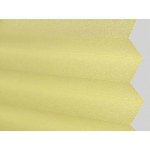 Motorised pleated door curtain blinds day night shades