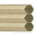 Darker black honeycomb cordless finish celluar blind shades